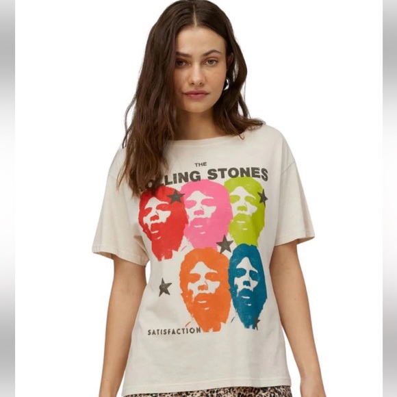 Daydreamer Rolling Stones boyfriend Tee - Picture 1 of 6